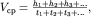 $V_{} = \frac{{h}_{1} +{h}_{2}+{h}_{3} +\ldots}{{t}_{1} +{t}_{2} +{t}_{3} +\ldots},$